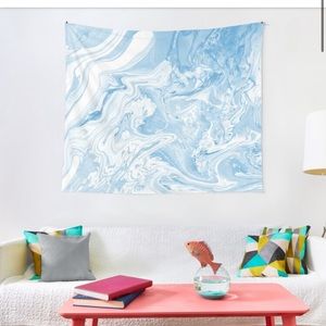 Redbubble “Cloudy Marble Sky” Tapestry